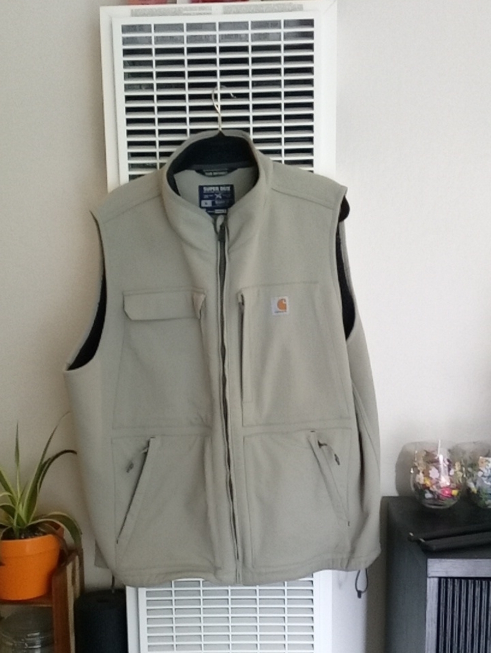 Carhartt Men's Light Sand/Tan Work Vest